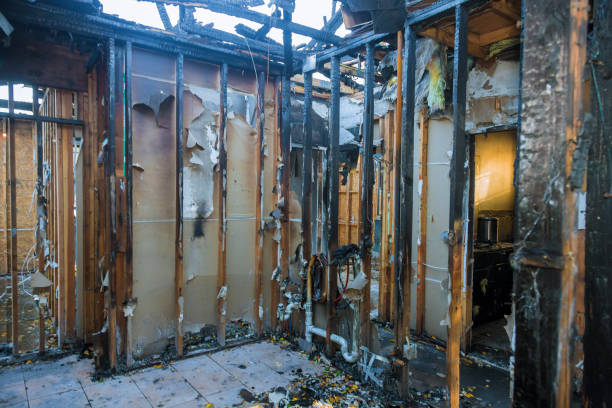 Professional Smoke Damage Restoration technician working in Aldie, VA